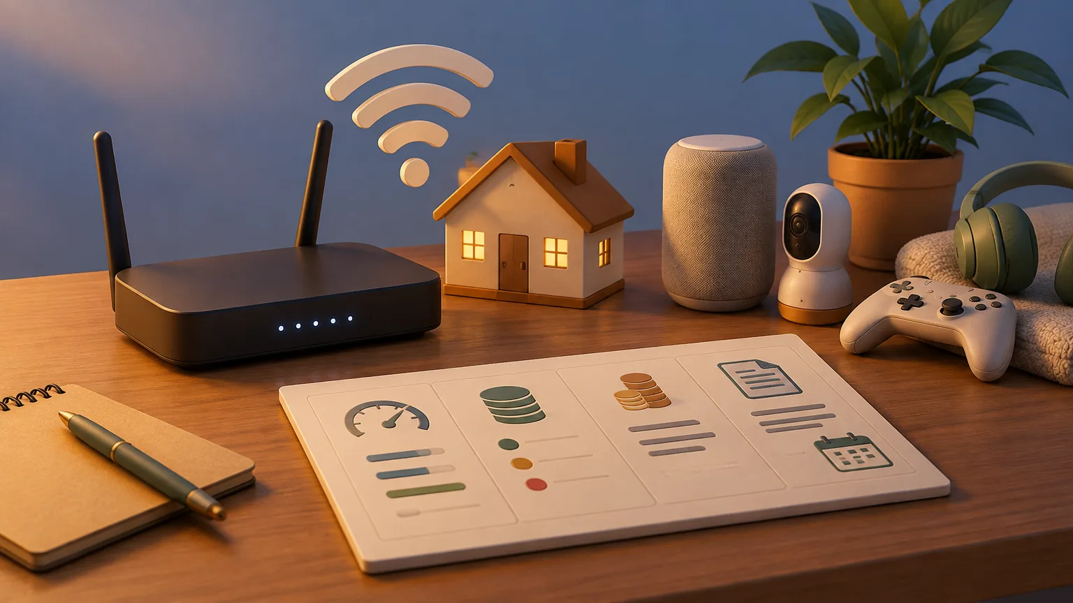 Illustrative image: how to choose an internet plan
