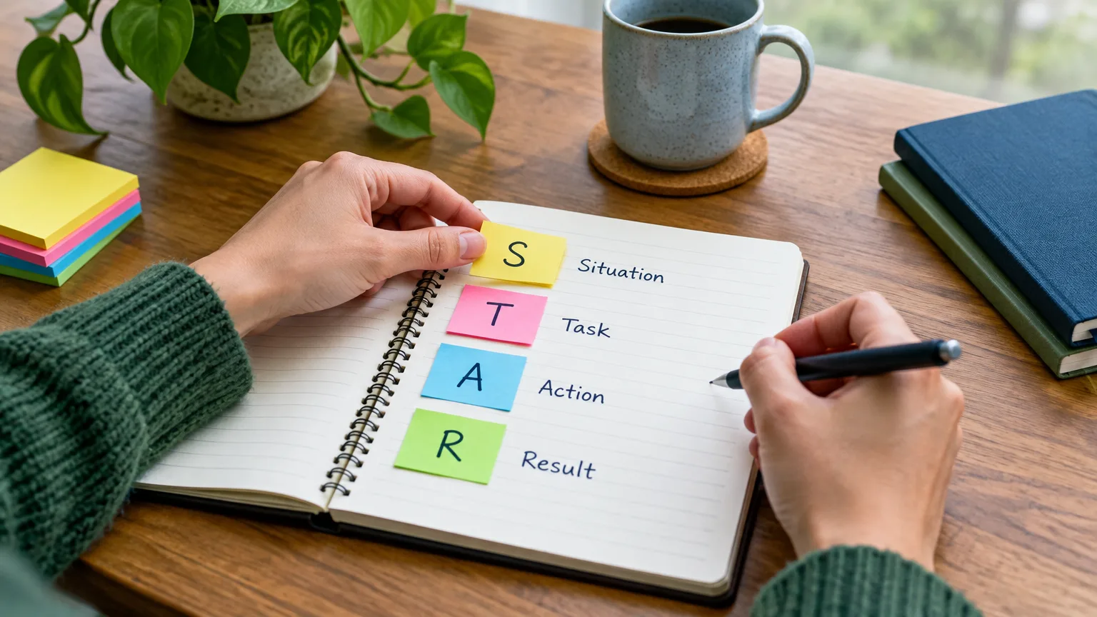 Illustrative image: STAR method interview